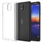 Flexi Slim Gel Case for Nokia 3.1 - Clear (Gloss Grip)